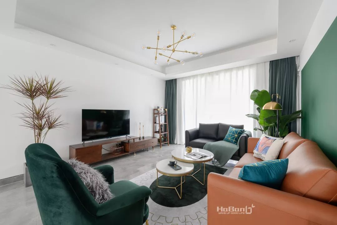 绿地 468·云玺 | 花扮空间 | 152㎡精装改造,森色时光里的生活美学-9