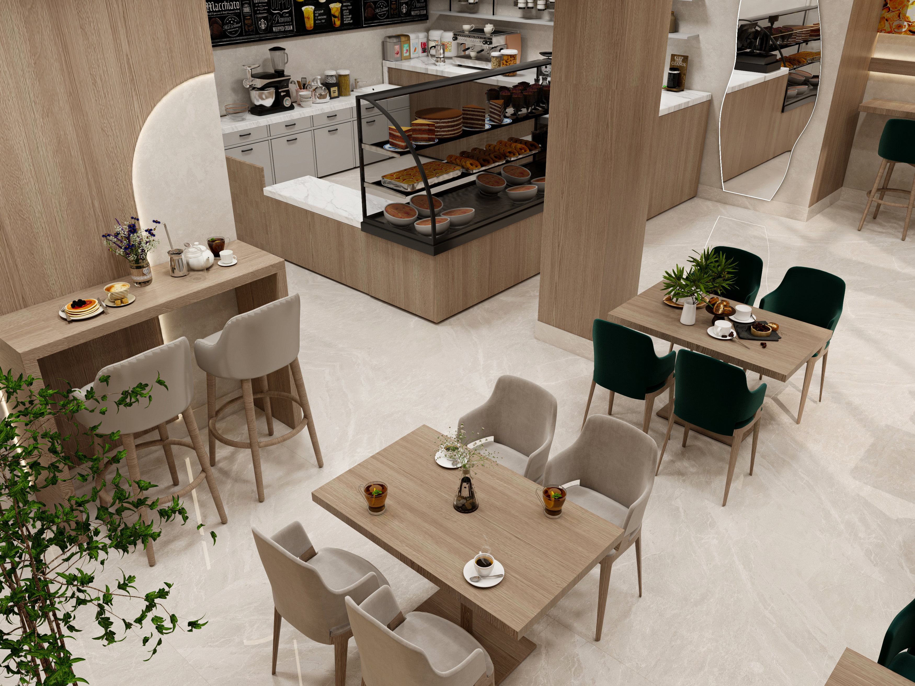 Coffee Shop Design In KSA.-13