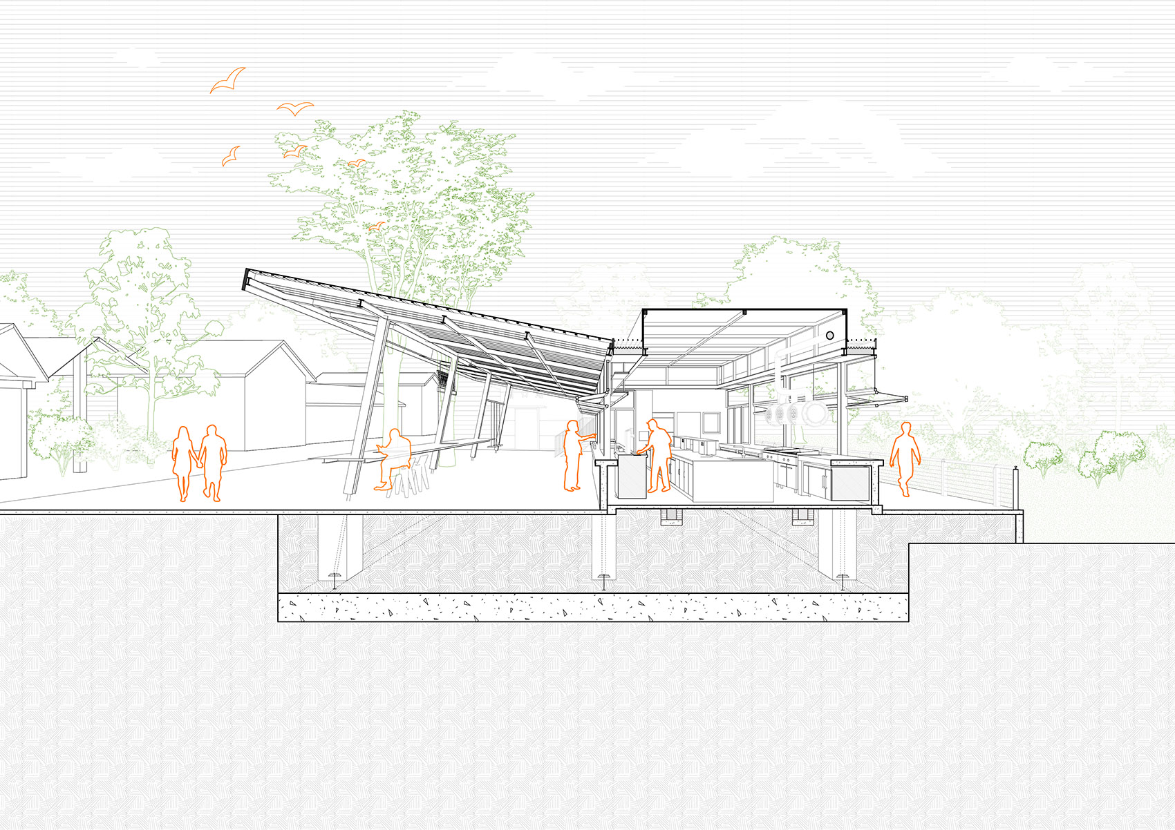 棚朋儿餐厅丨中国四川丨UN  GROUP未集建筑,杨烈-43