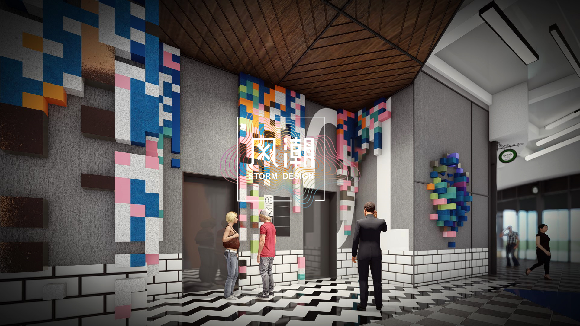 山东济南·聚隆广场商业街设计4001002515-1