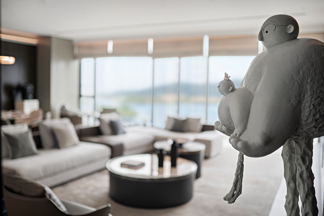 长沙450㎡大平层 | 面朝湖心，春暖花开-32