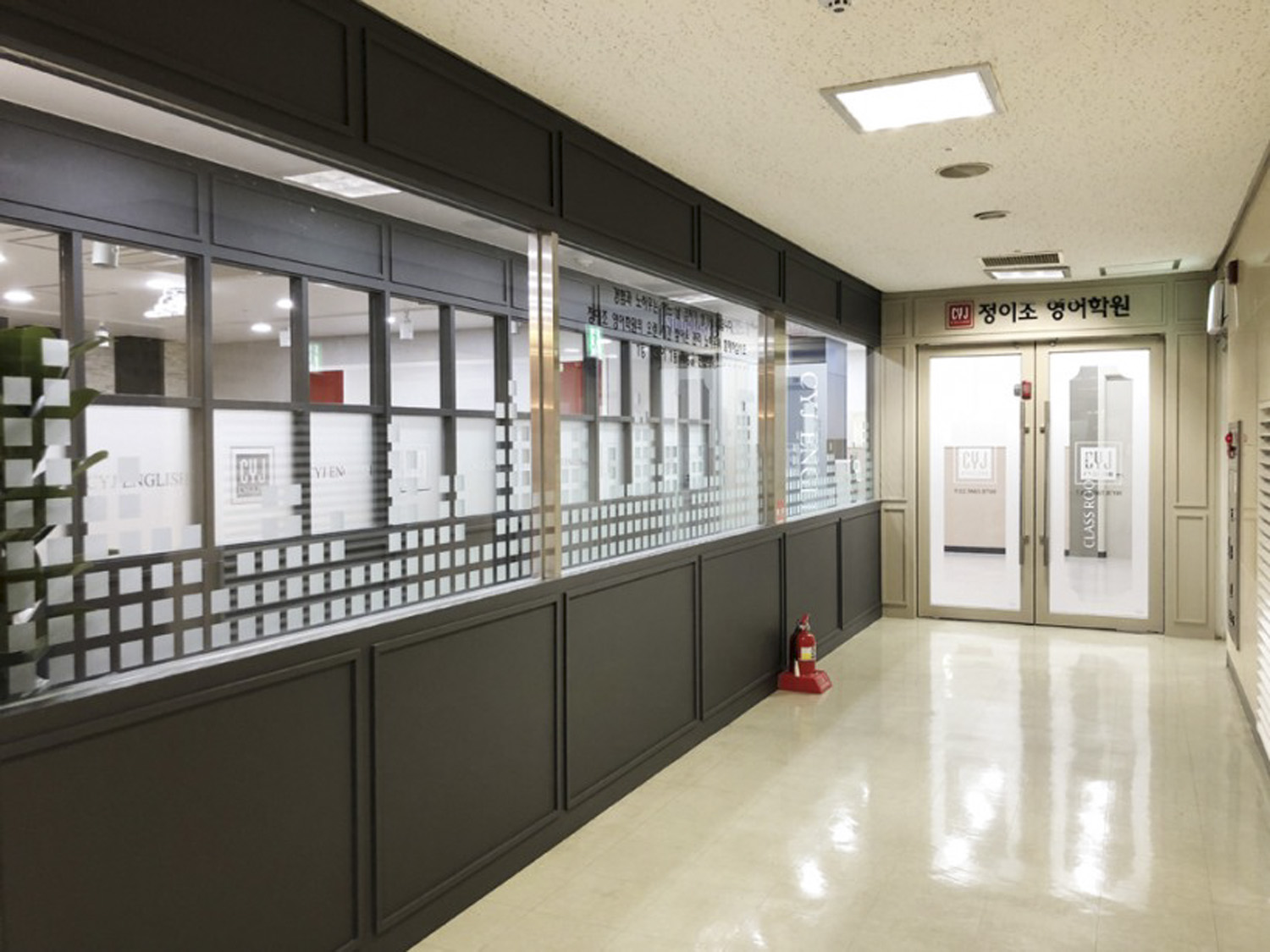 精致简约，100 坪韩国英语学院设计案例-3