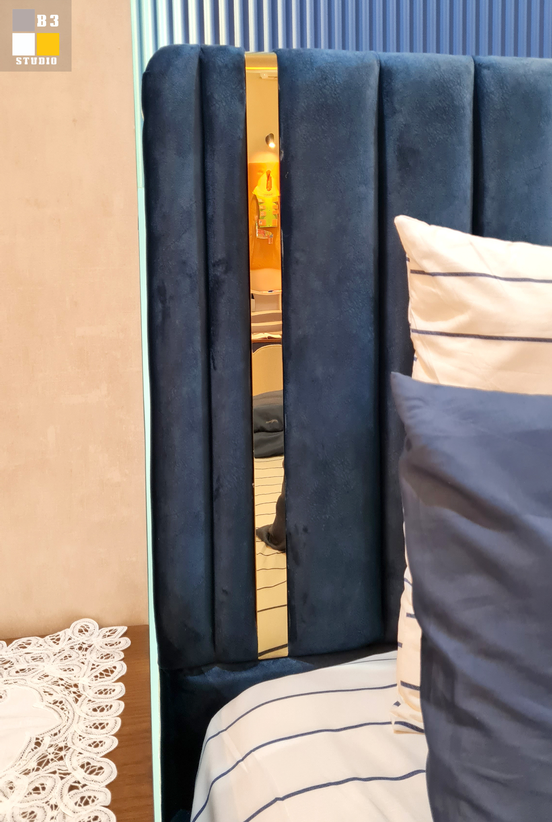 AWU 卧室室内与家具设计丨巴基斯坦卡拉奇丨B3 设计工作室-31