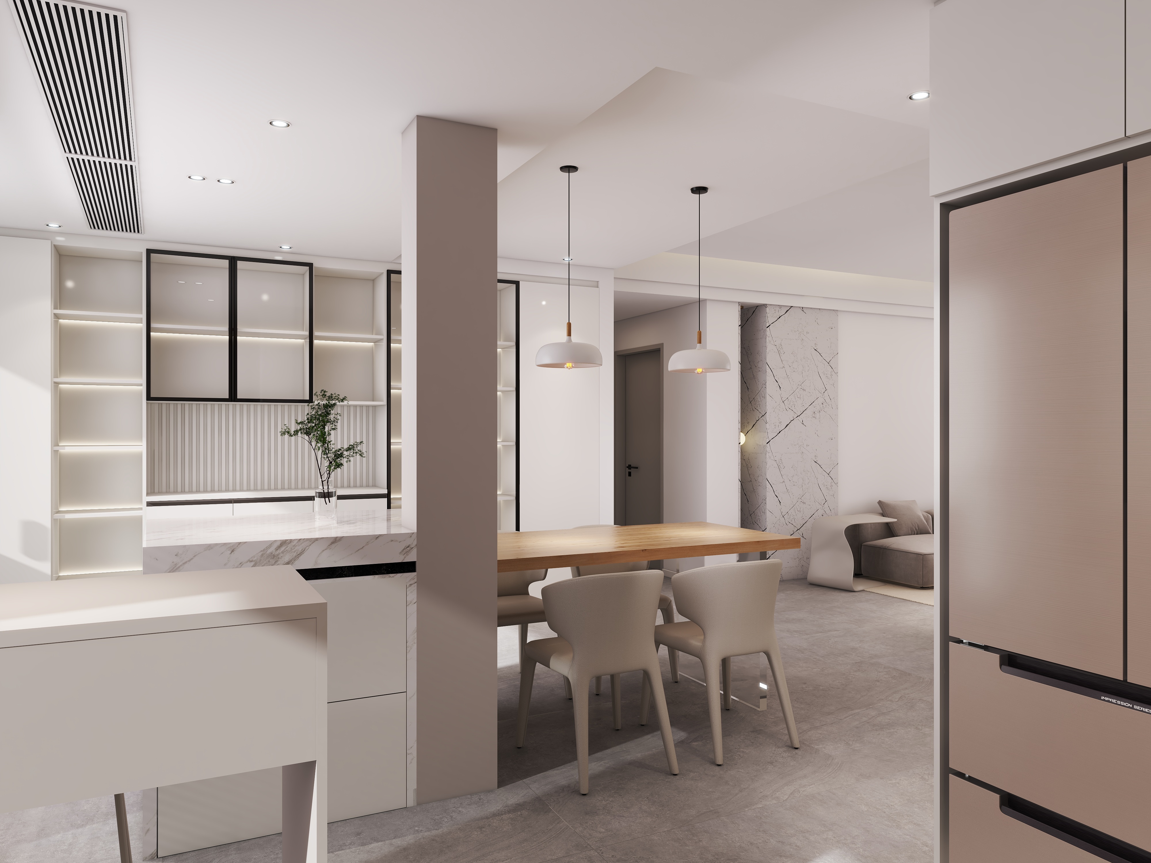 现代开放式平层丨中国重庆丨胡小波-7