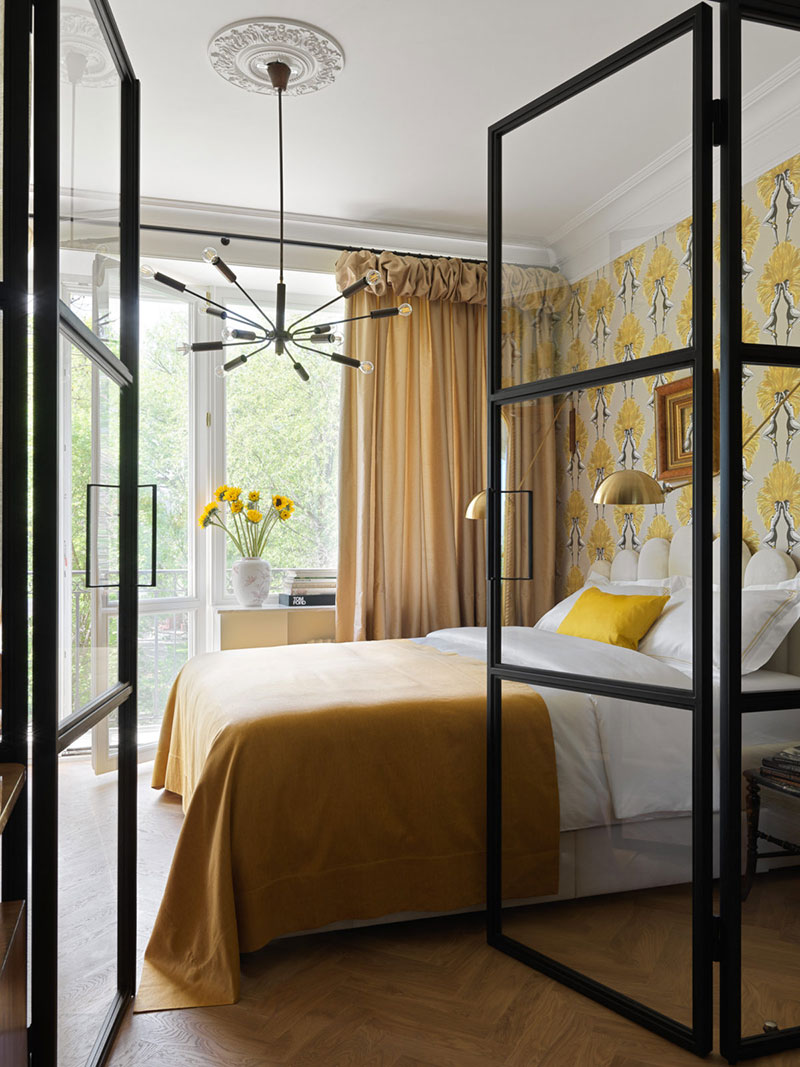 莫斯科中心斯大林建筑中女演员的复古公寓-13