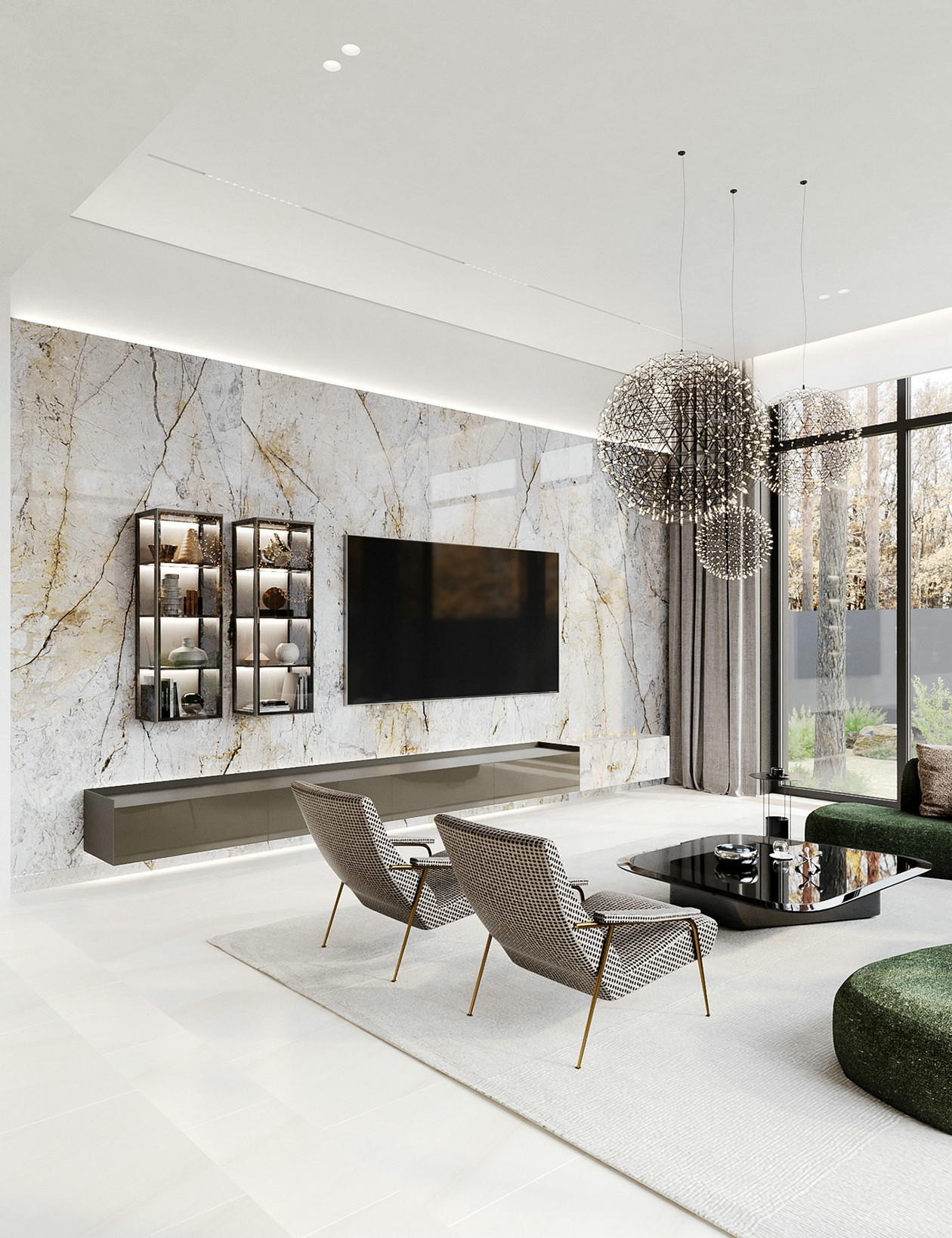 俄罗斯现代风别墅设计-12