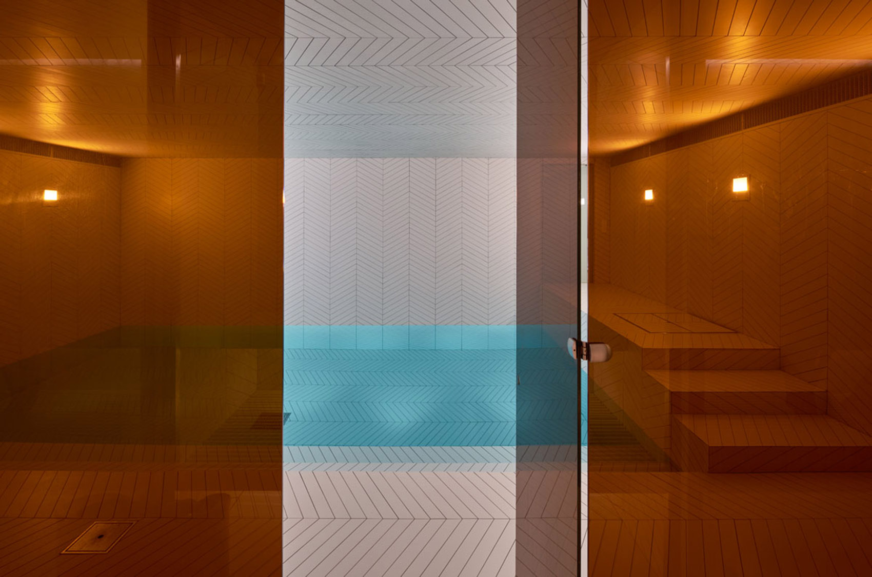 Parquet Patterned 泳池和水疗中心，瑞典 / Claesson Koivisto Rune Architects-35