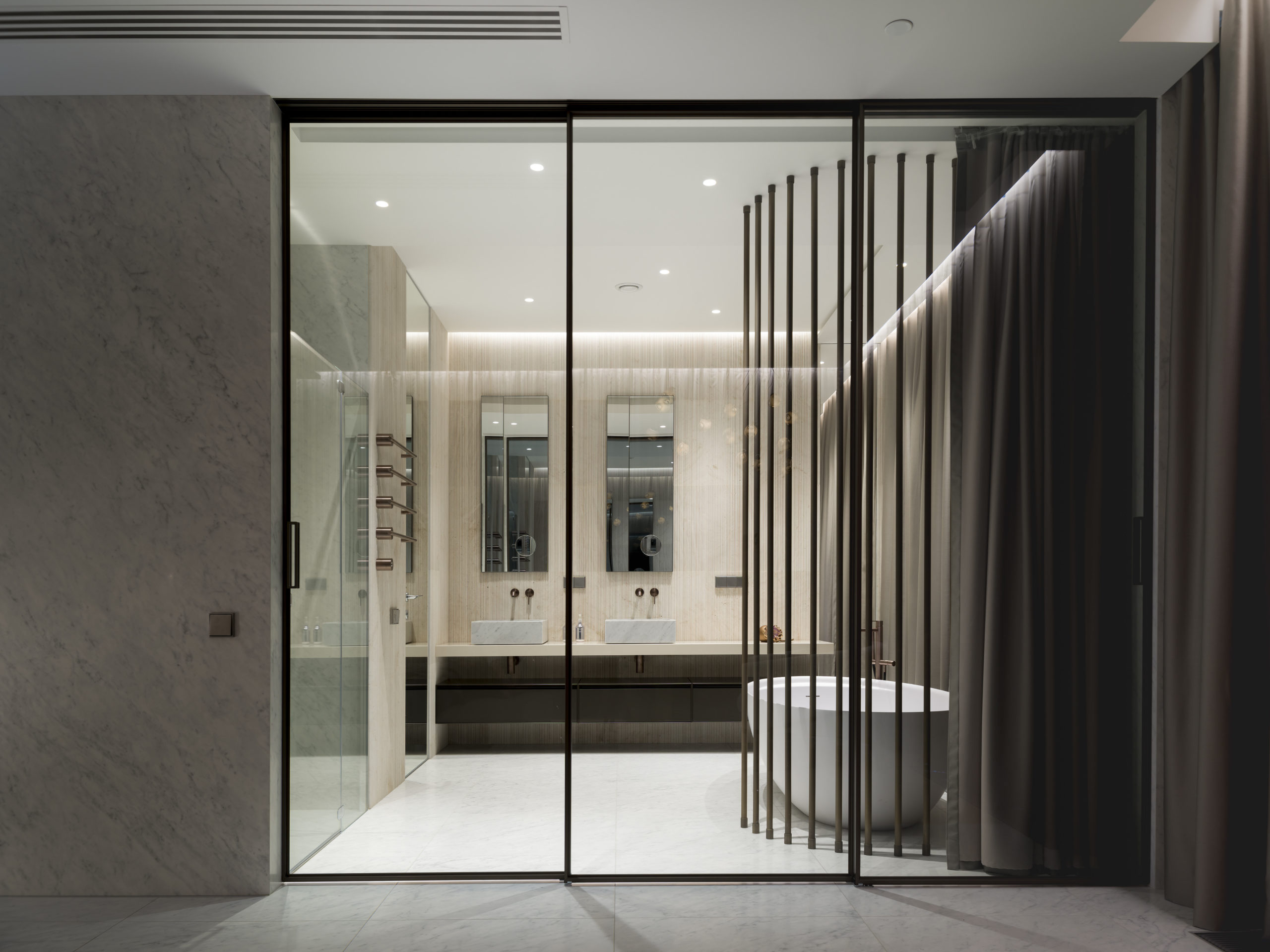 ЖК «Воробьев дом» 200平公寓室内设计丨俄罗斯莫斯科丨Kerimov Architects-0