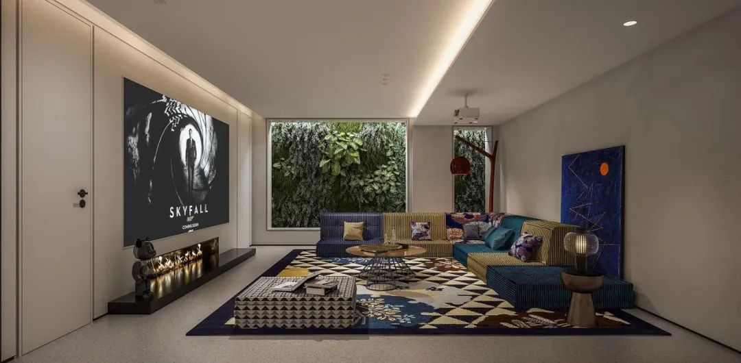 白金院邸地下室多维空间设计案例丨中国上海丨上海浦东尚层别墅设计师—李响-27