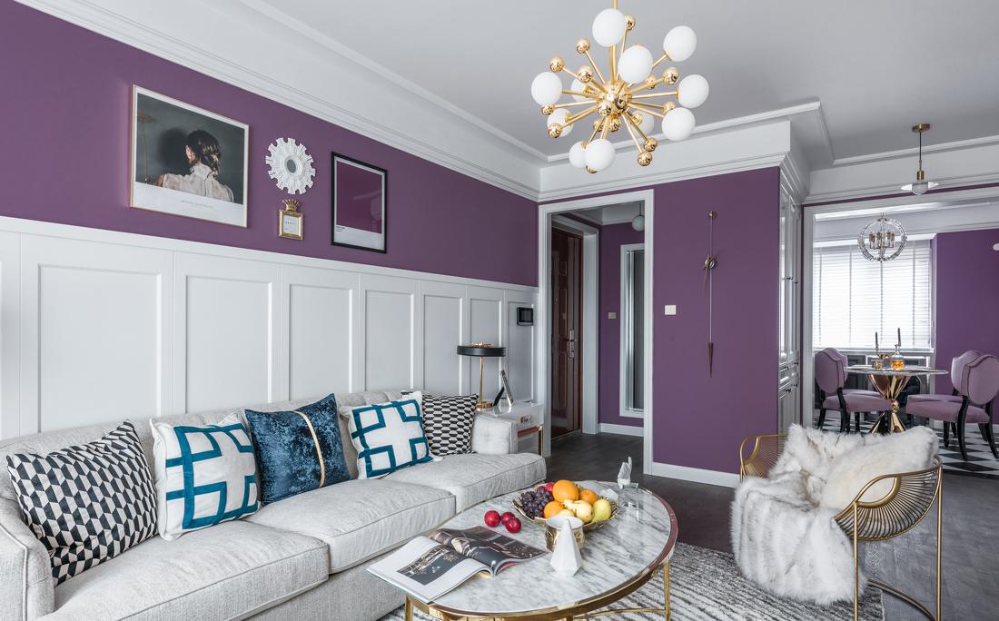 深白设计丨平层丨她的主场-3