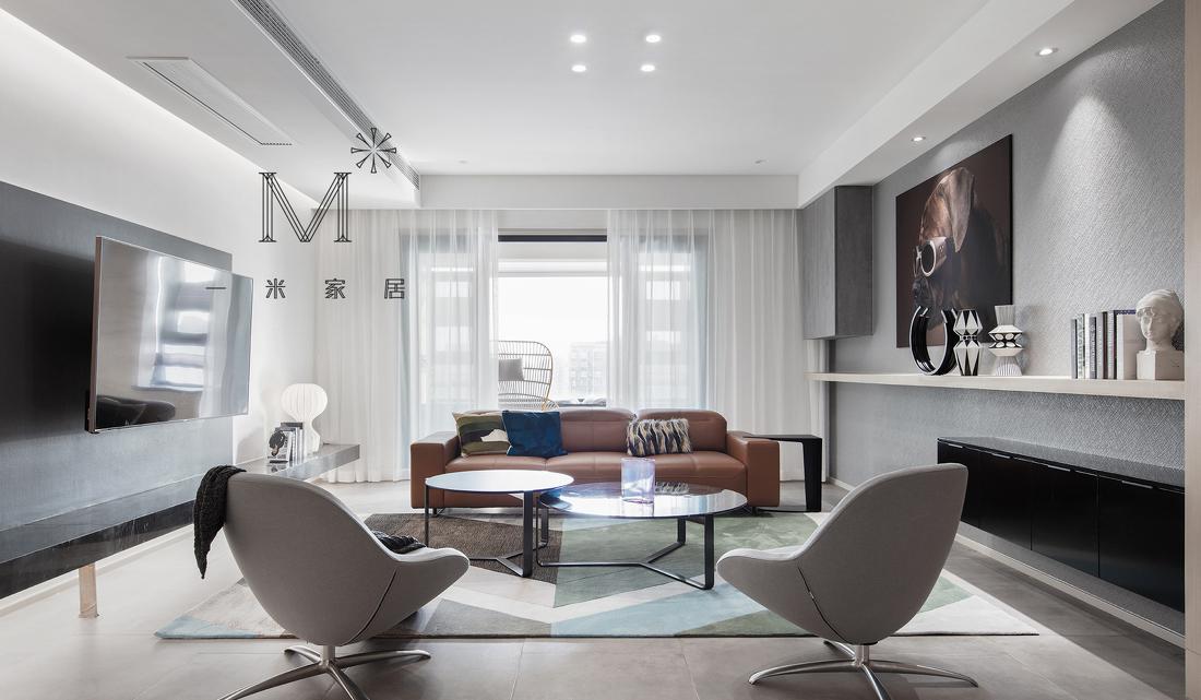 平层丨【一米家居】L House 295㎡简约-0
