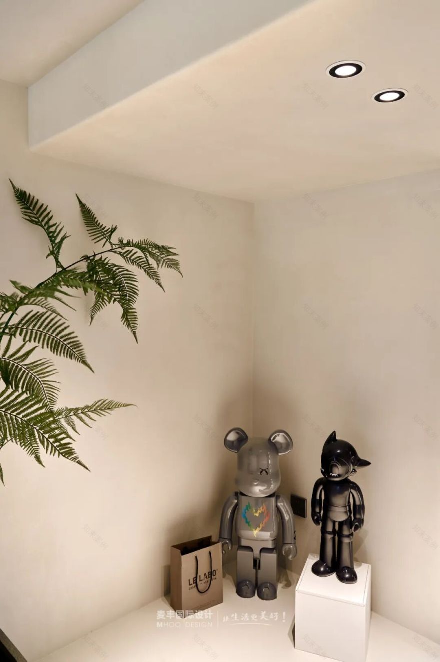 MHOO|未来里90㎡极简奶油风:织就素室暖意-41