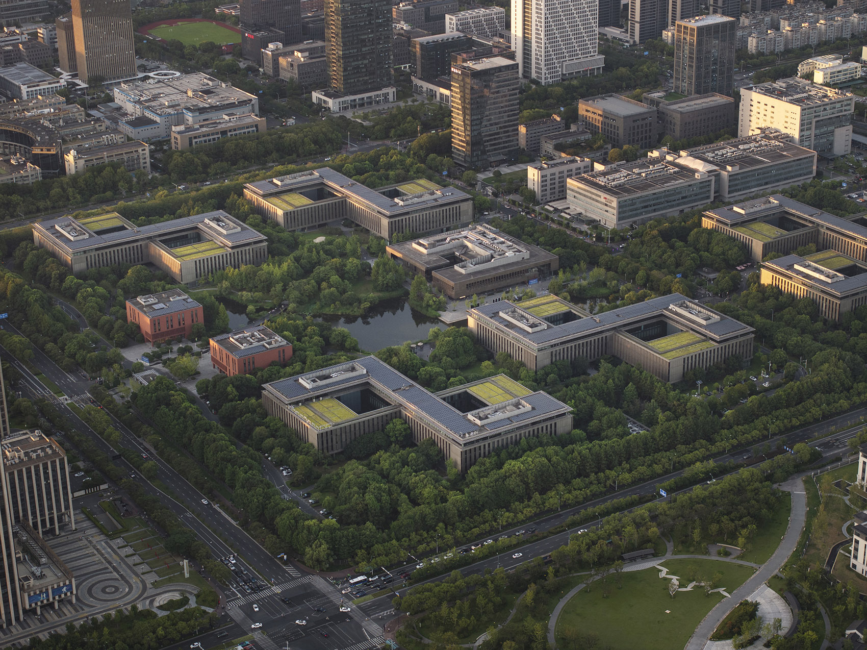 华为研发园区丨中国杭州丨HENN海茵建筑-4