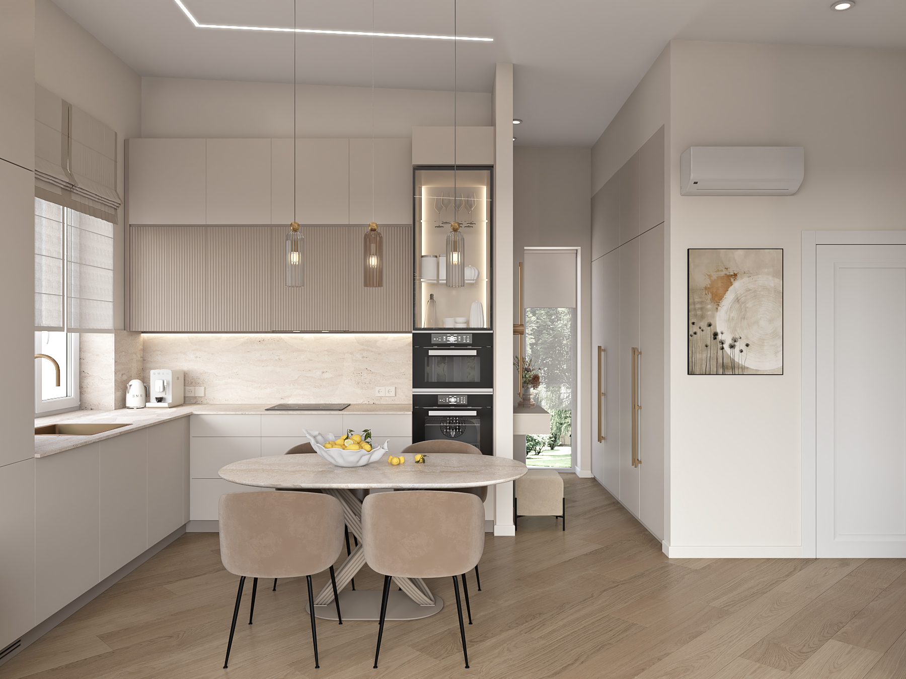 Гостиная-кухня-6