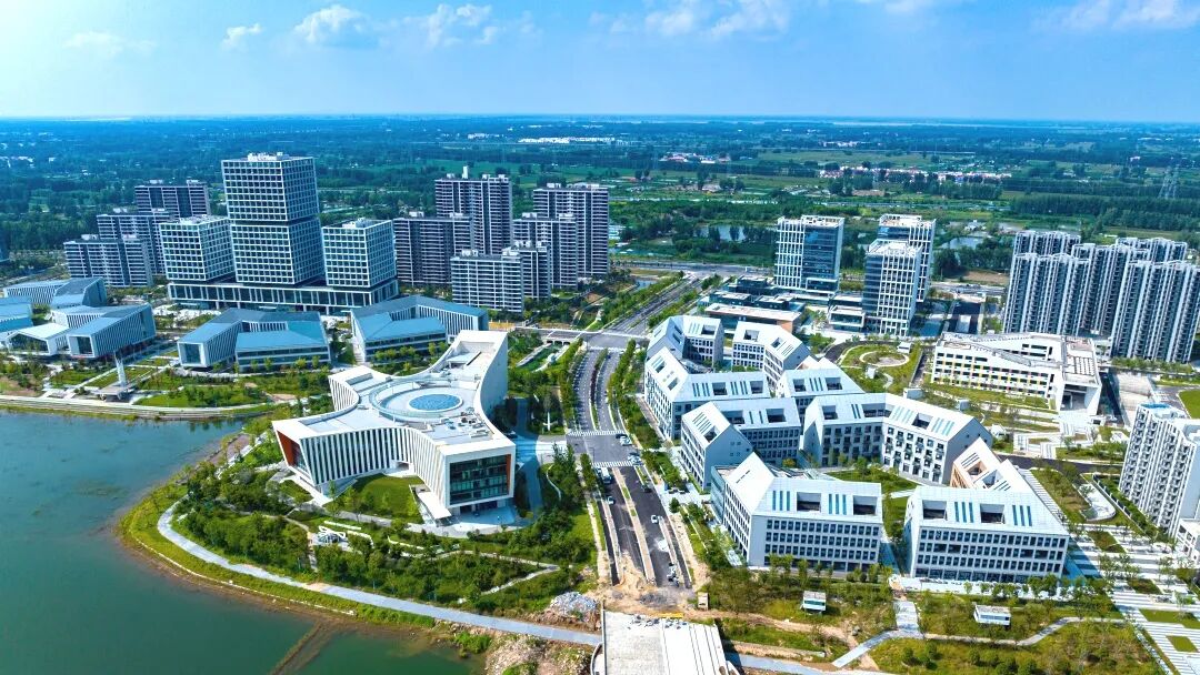 数字产业新地标！中建八局郑州鲲鹏软件小镇项目竣工-31