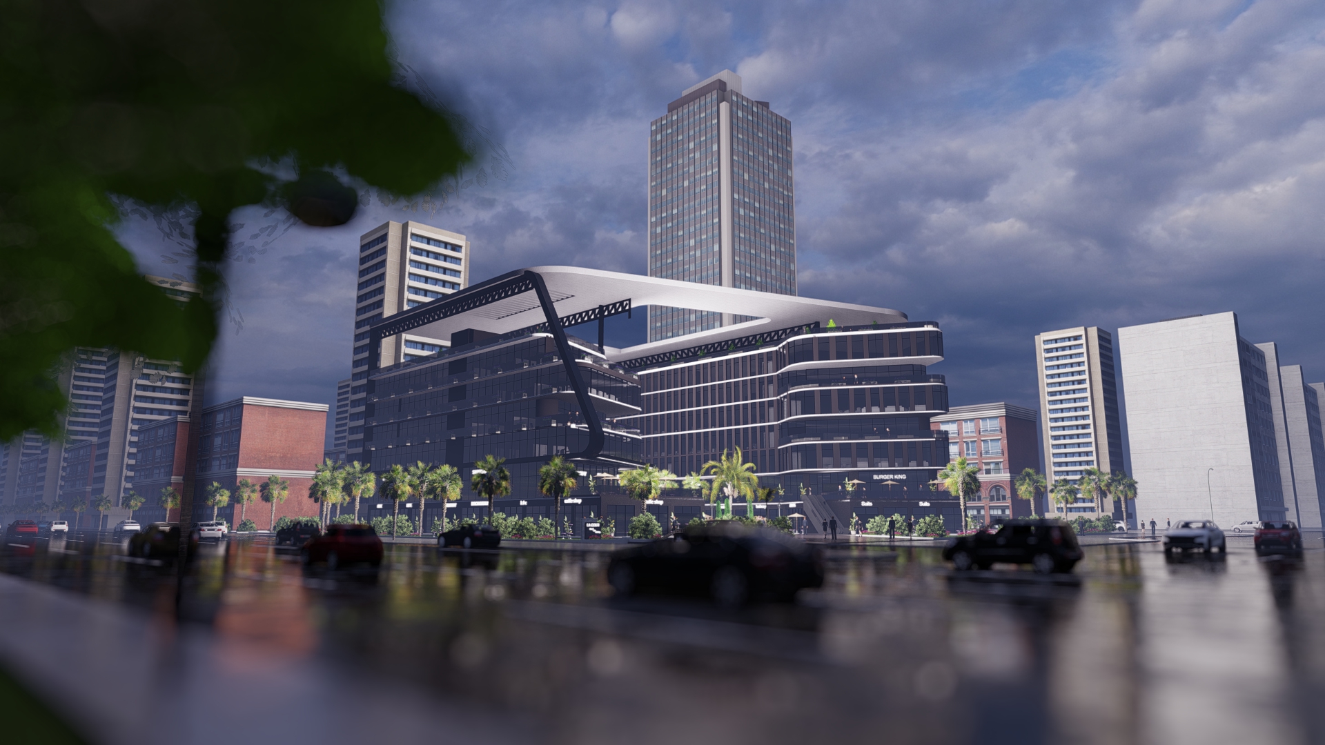 LA COUR 多功能建筑丨曼苏拉大学工程学院建筑系-18