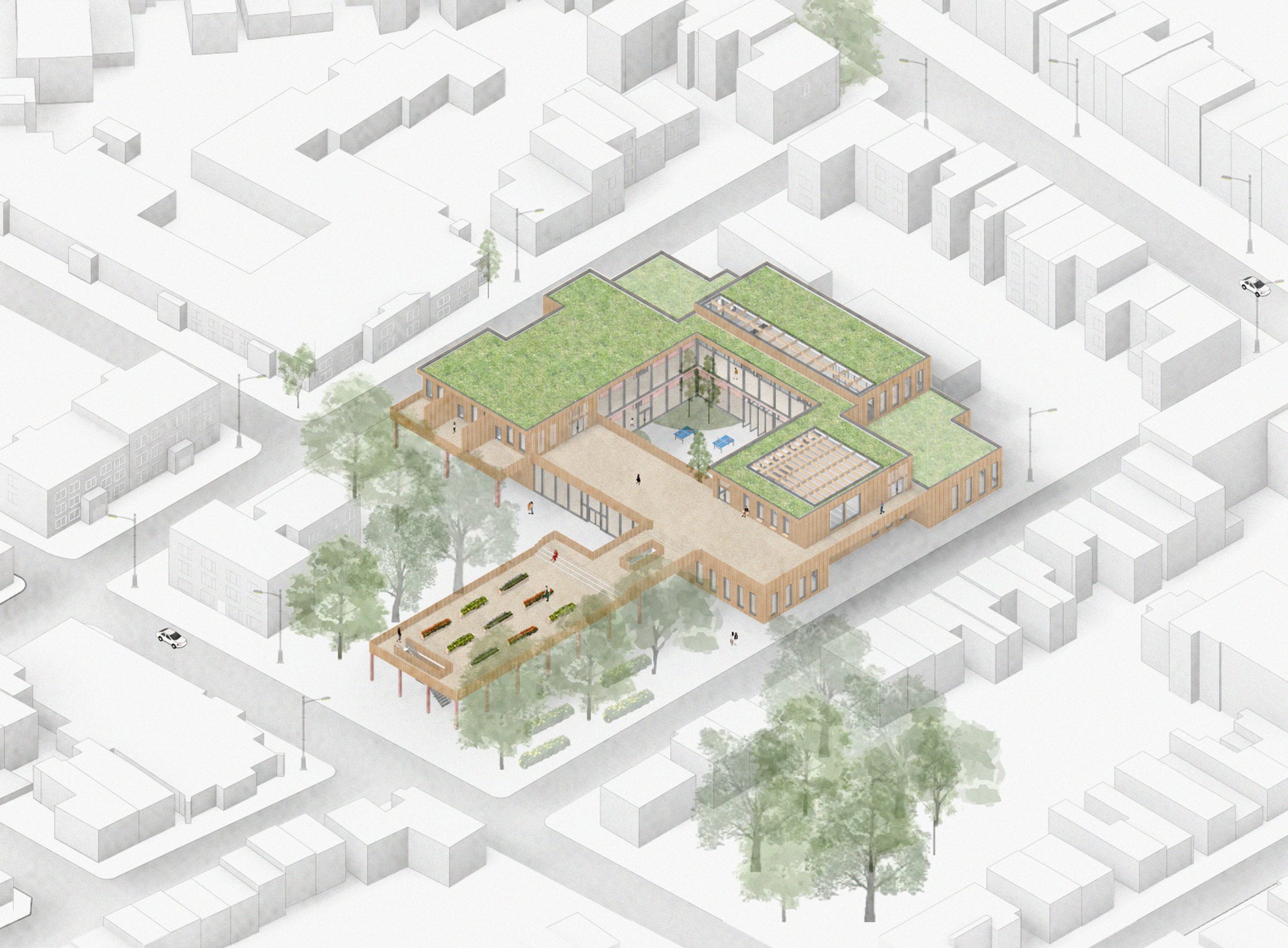 探索死亡仪式的绿色建筑 | Ravensbourne 大学的创新设计-55