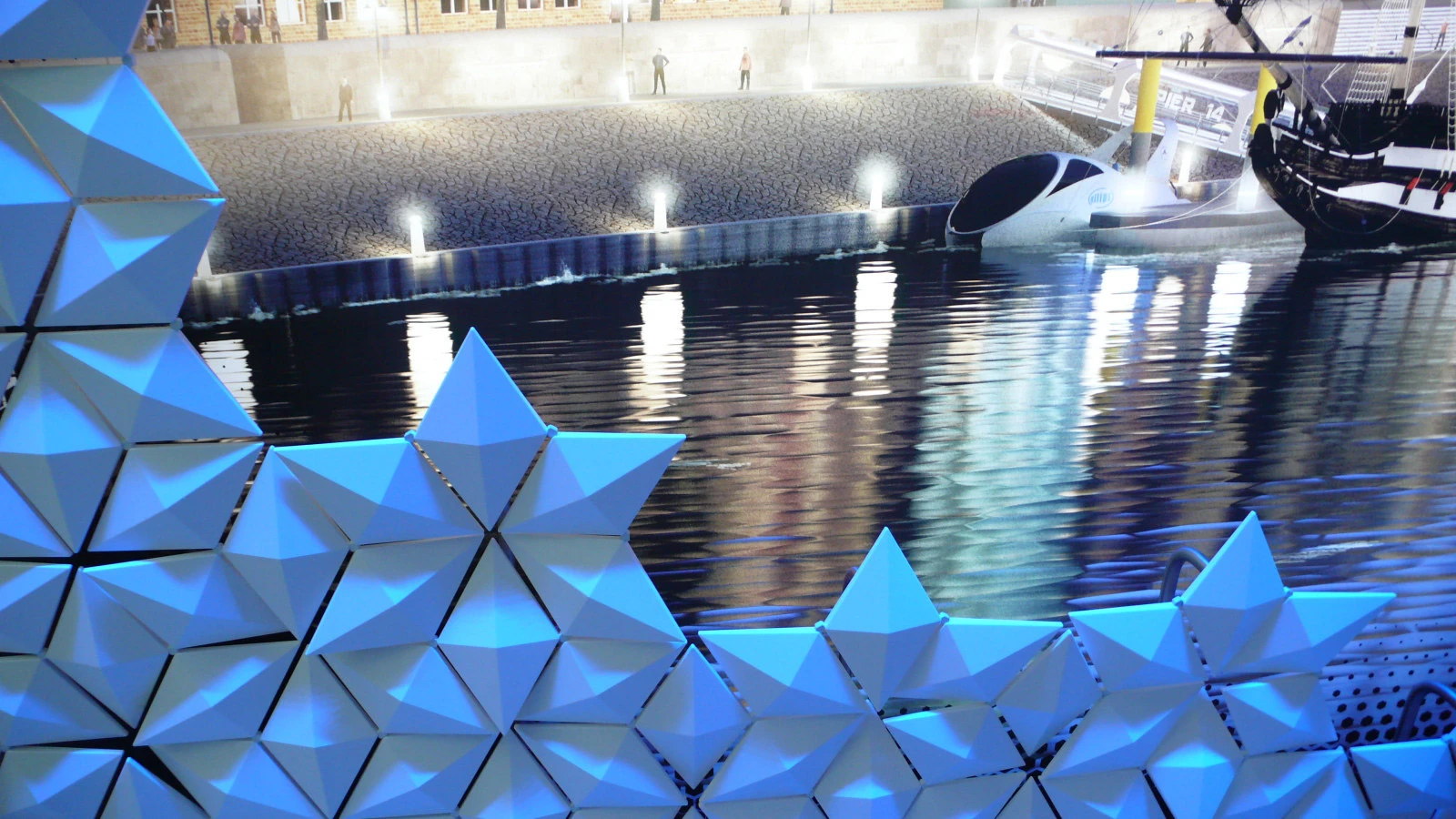 奔驰德国不来梅展厅·创意模块化房间隔板设计-12