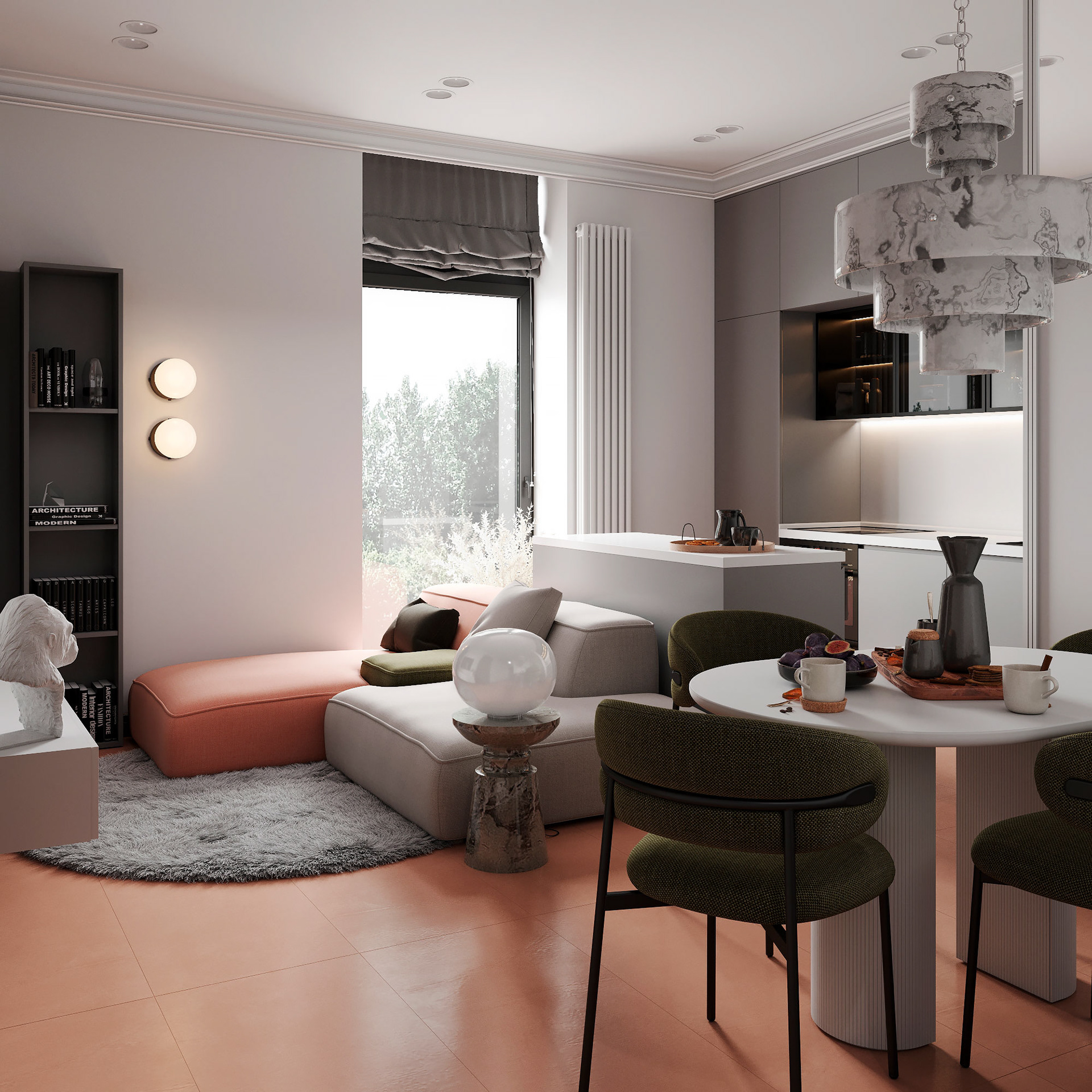 48㎡小空间公寓设计 超有感觉！-4