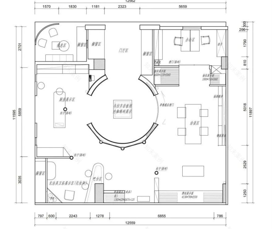 Ragno 展厅丨中国重庆丨圆周设计 Pi Design-53