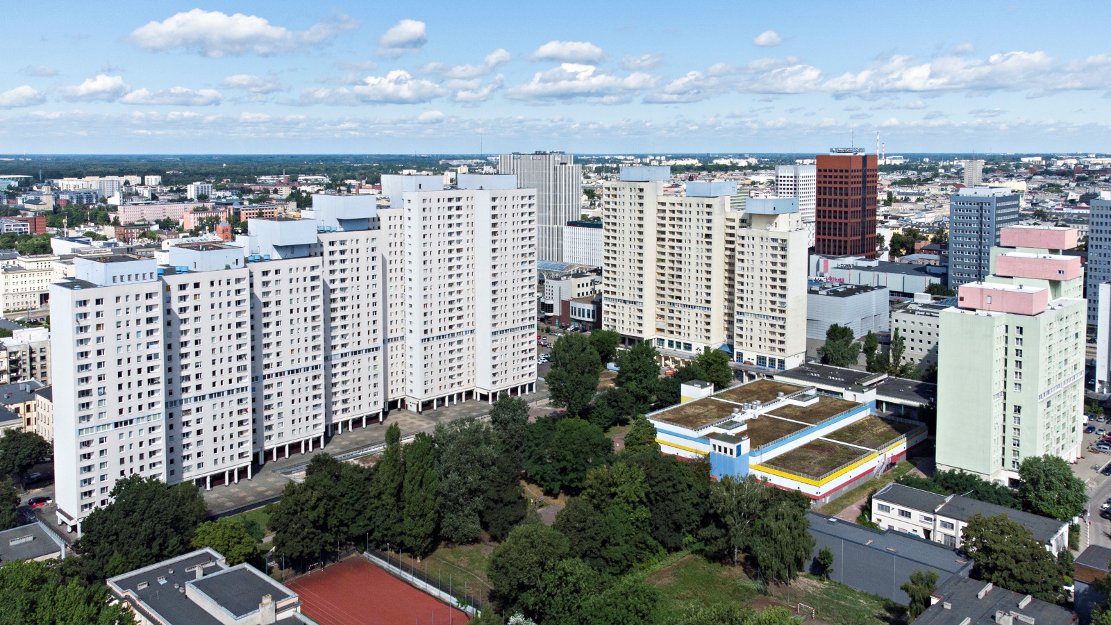 罗兹“曼哈顿”住宅小区丨波兰罗兹丨最初获奖团队及Miastoprojektu Łódź团队-0