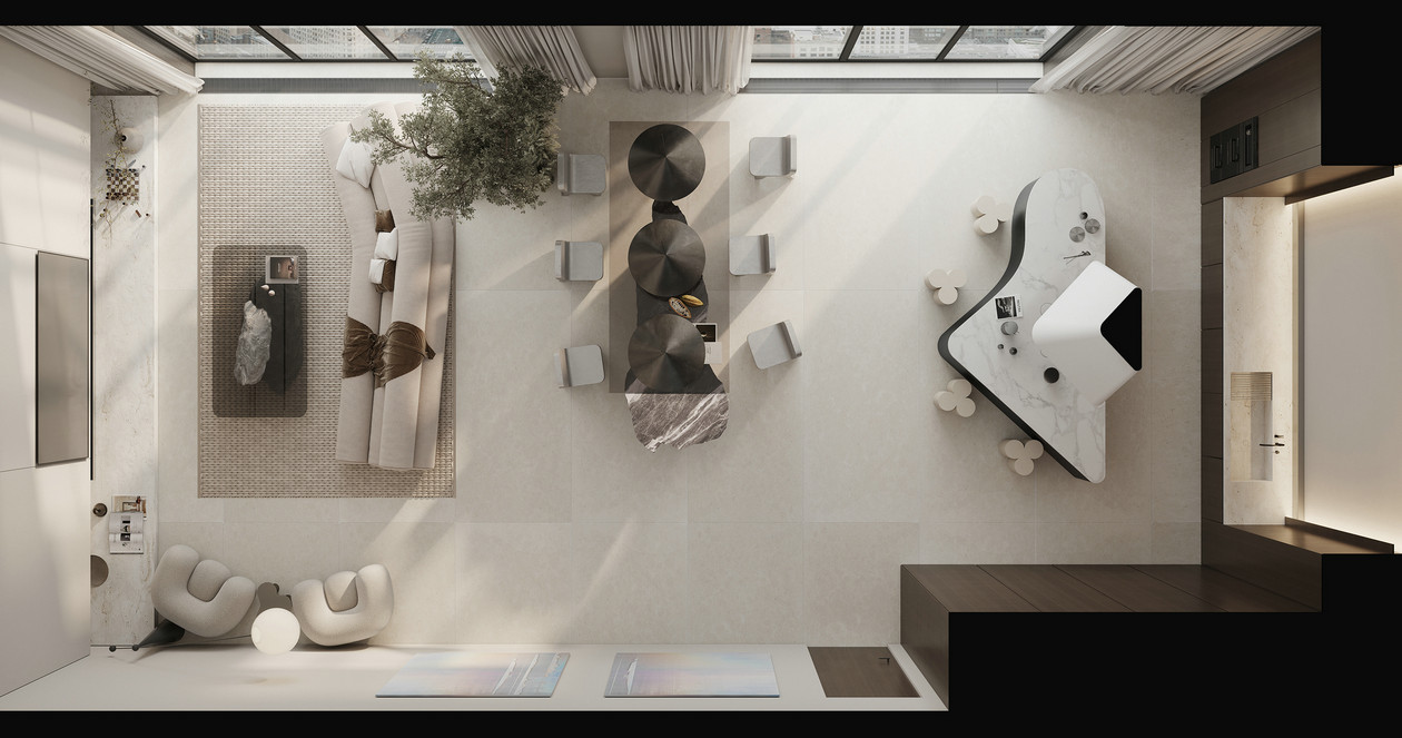 极简风住宅设计 这也太高级了吧-16