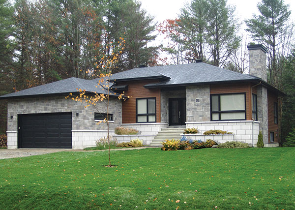 现代一层房屋计划  计划9536-3