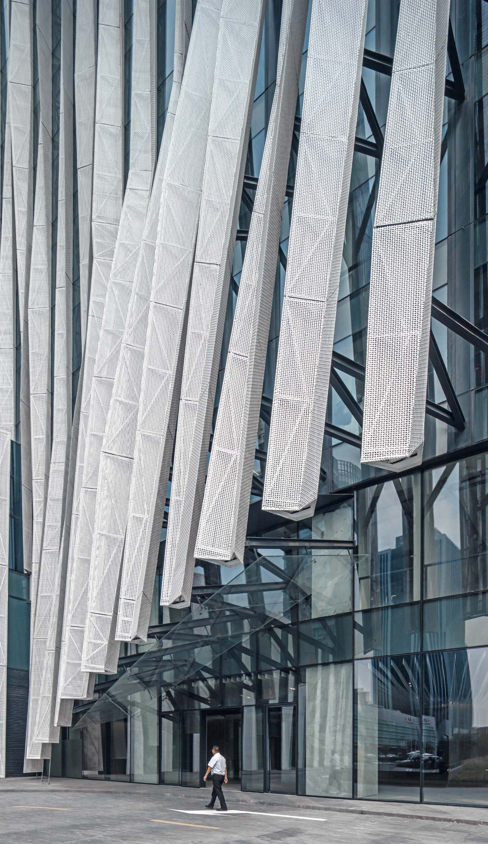 上海虹口 Soho 大厦 | 铝制网格打造的动态办公楼-23