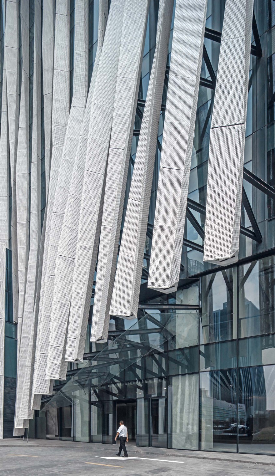 上海虹口 Soho 大厦 | 铝制网格打造的动态办公楼-23