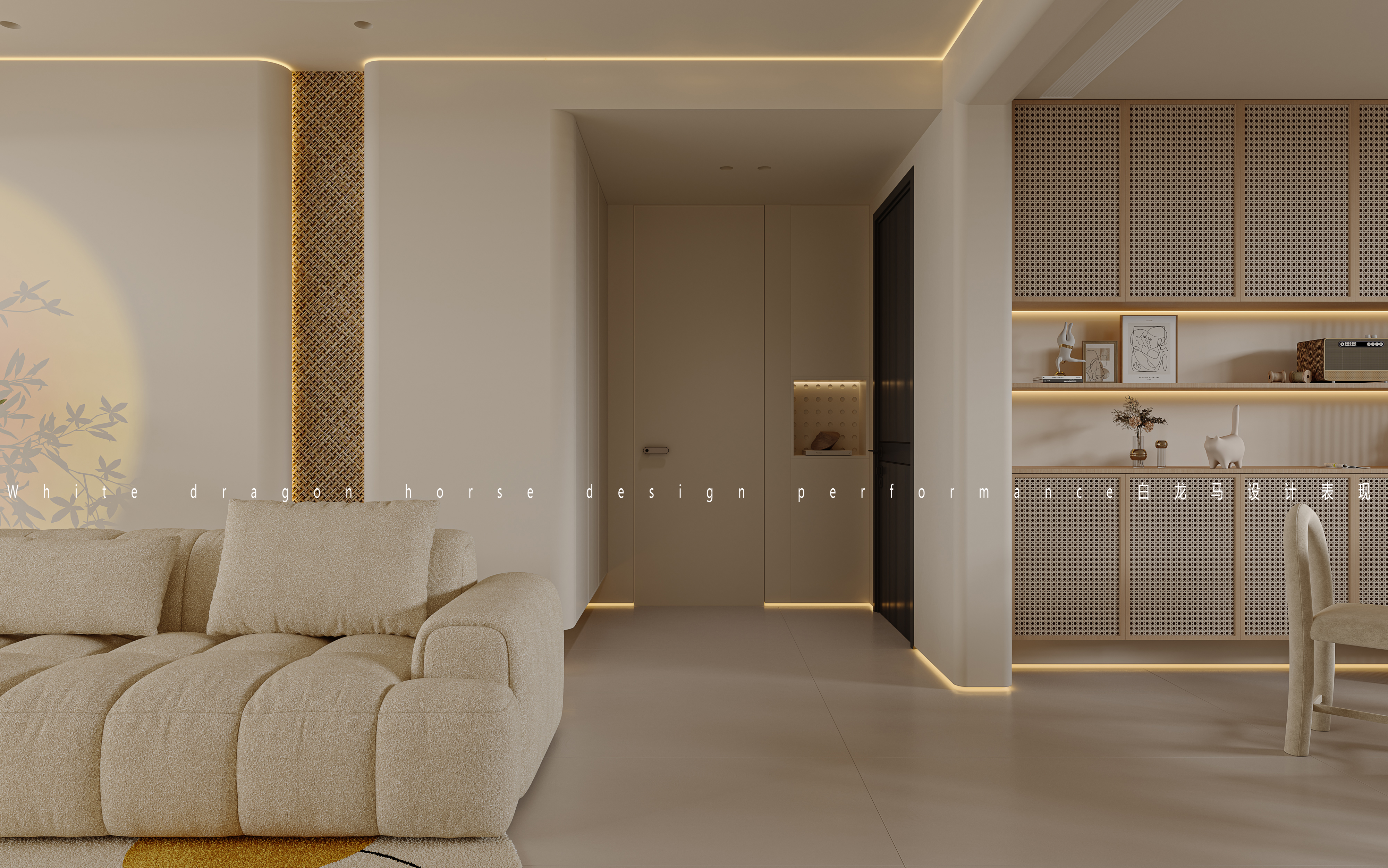 奶油色系-白龙马效果图-8