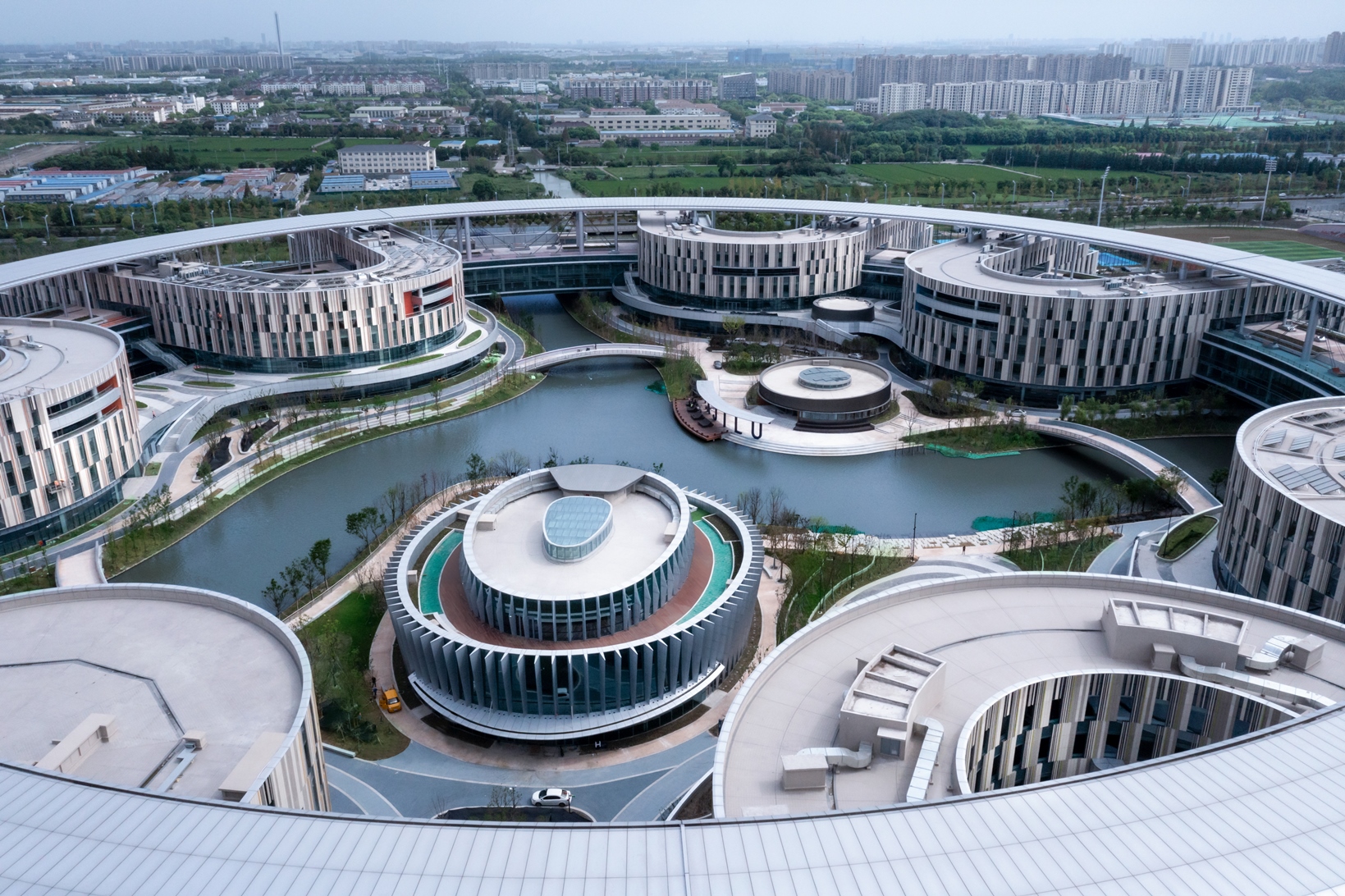 HPP+同济院新作：巨环下的“学习超市”，西交利物浦大学太仓校区 -0