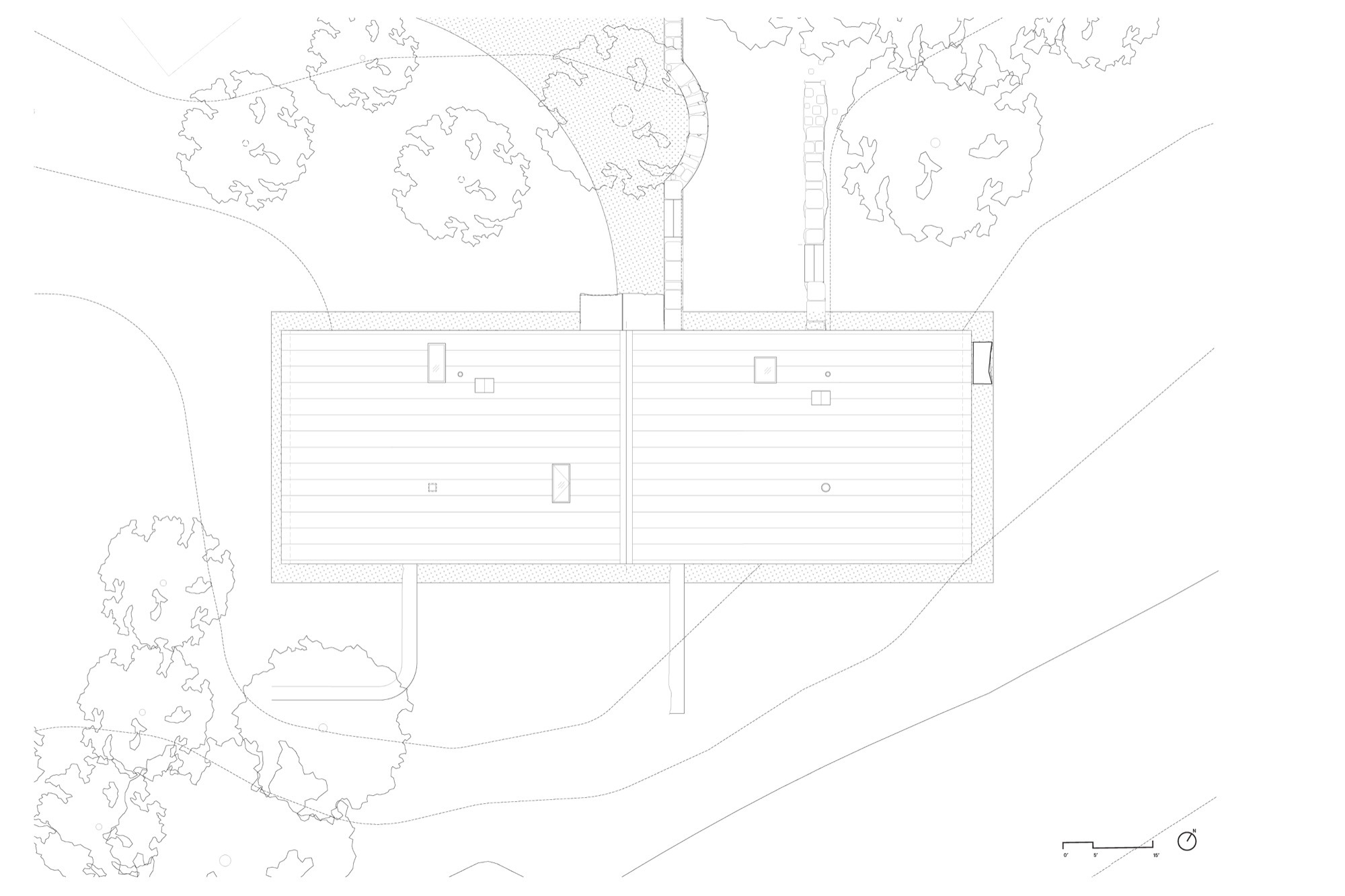 林田之间的房屋丨美国丨nArchitects-34