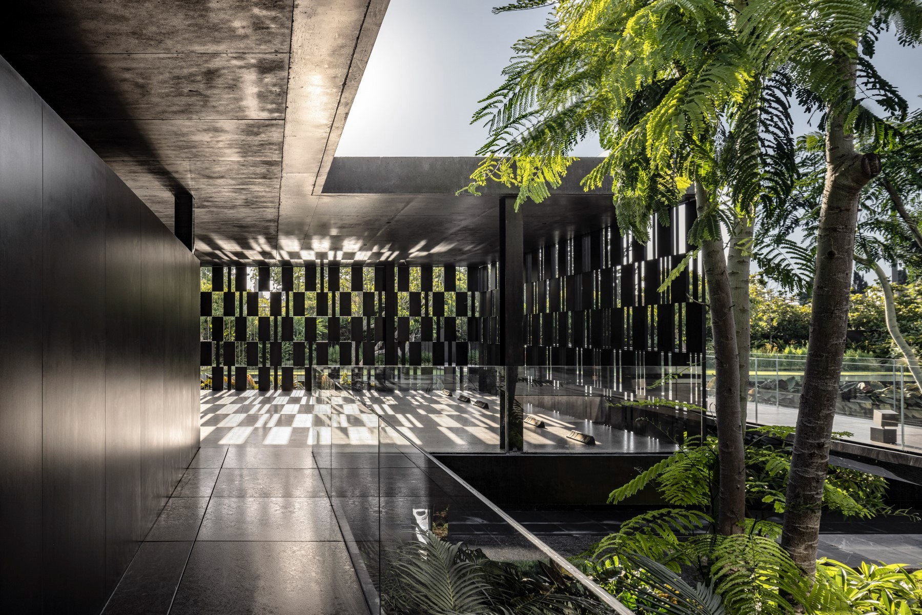 黑色混凝土房屋丨以色列丨Pitsou Kedem Architects-18