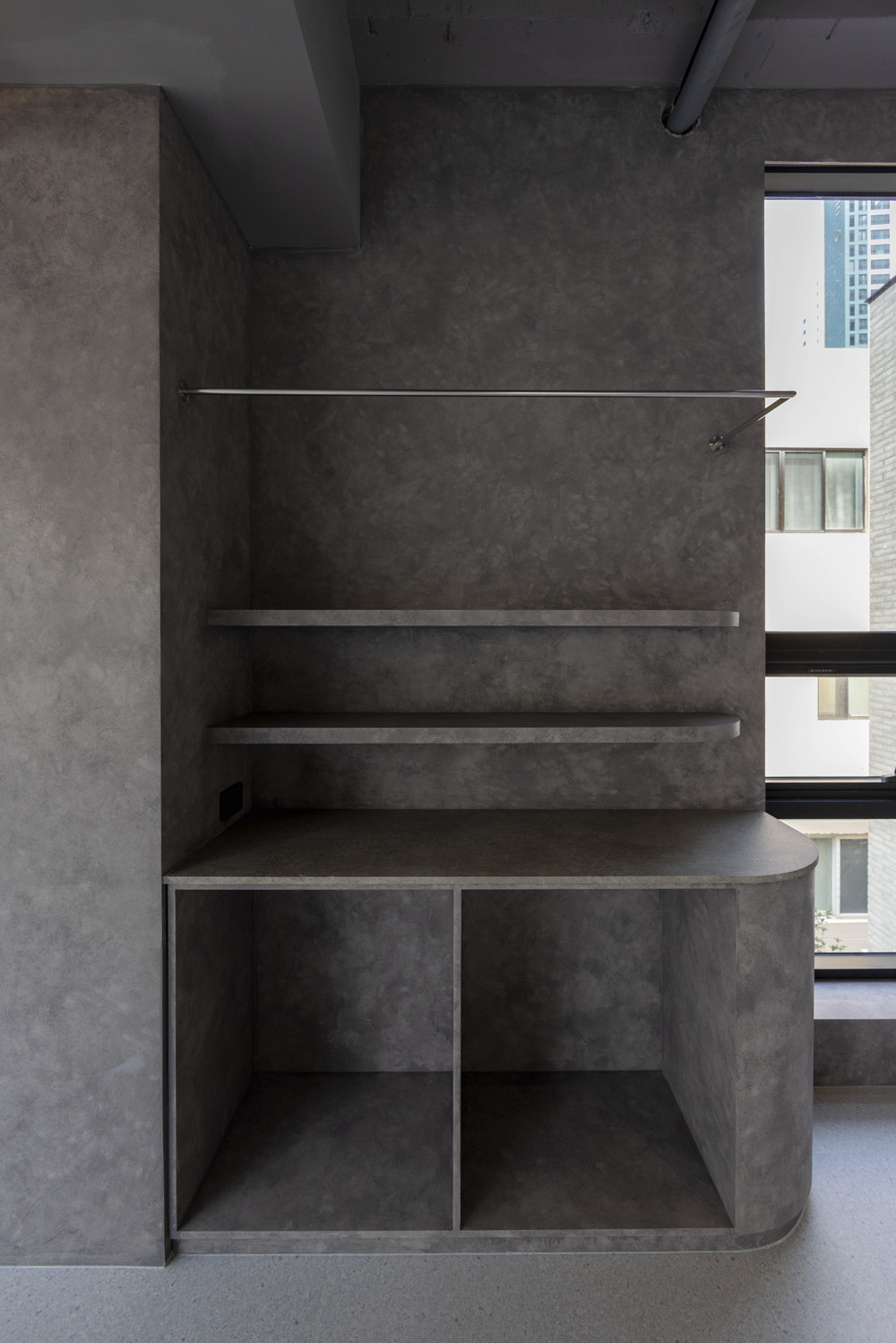 现代工业风 | 26 平小空间的极致利用-17