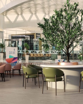 Coffee Shop 3D Render