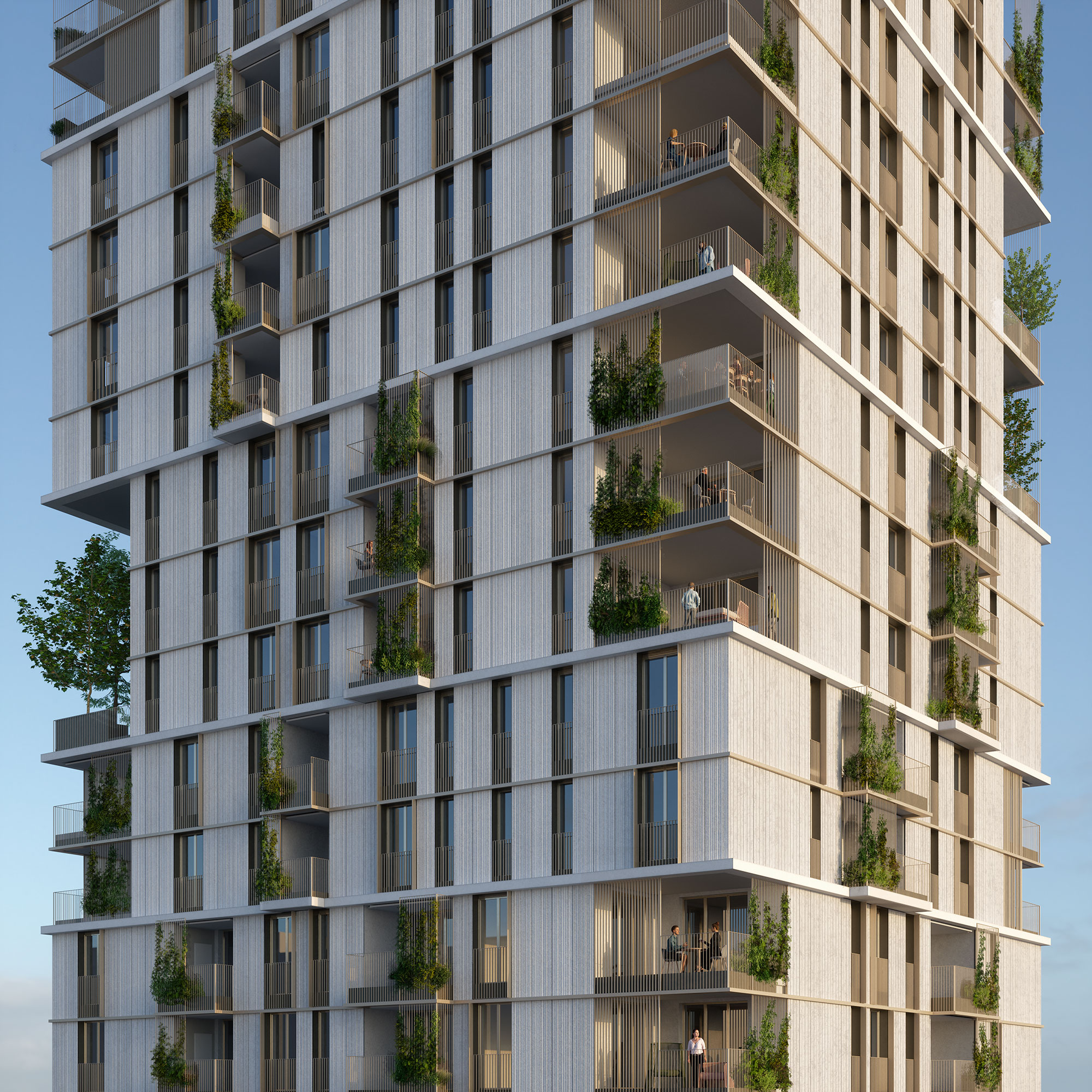 意式绿意 · Saronno 住宅塔楼丨意大利丨SIGMA COSTRUZIONI-20