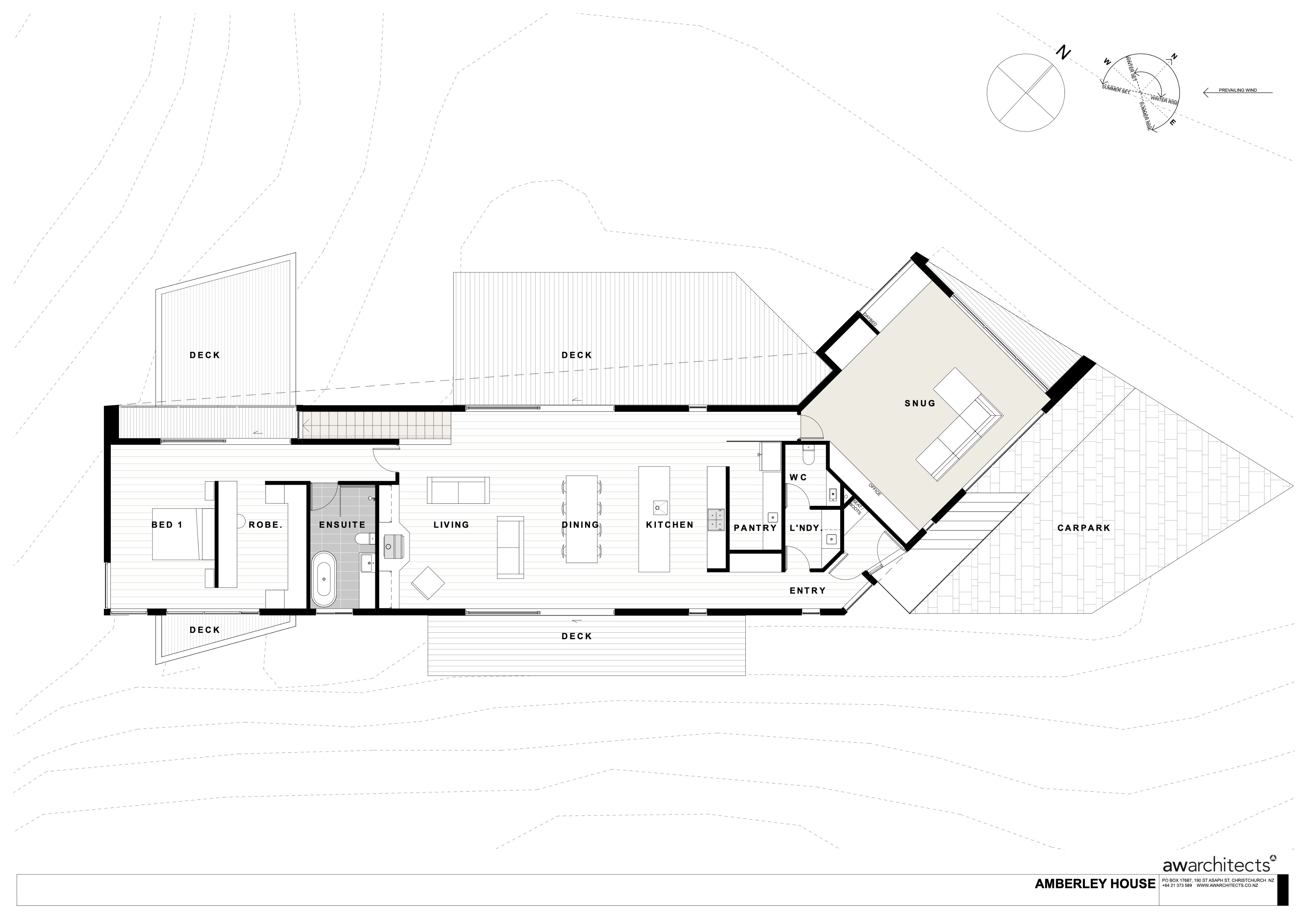 Amberley House 别墅丨AW Architects-16