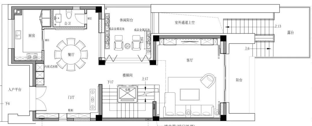 现代轻奢别墅设计丨厦门华丽新建筑游华-22