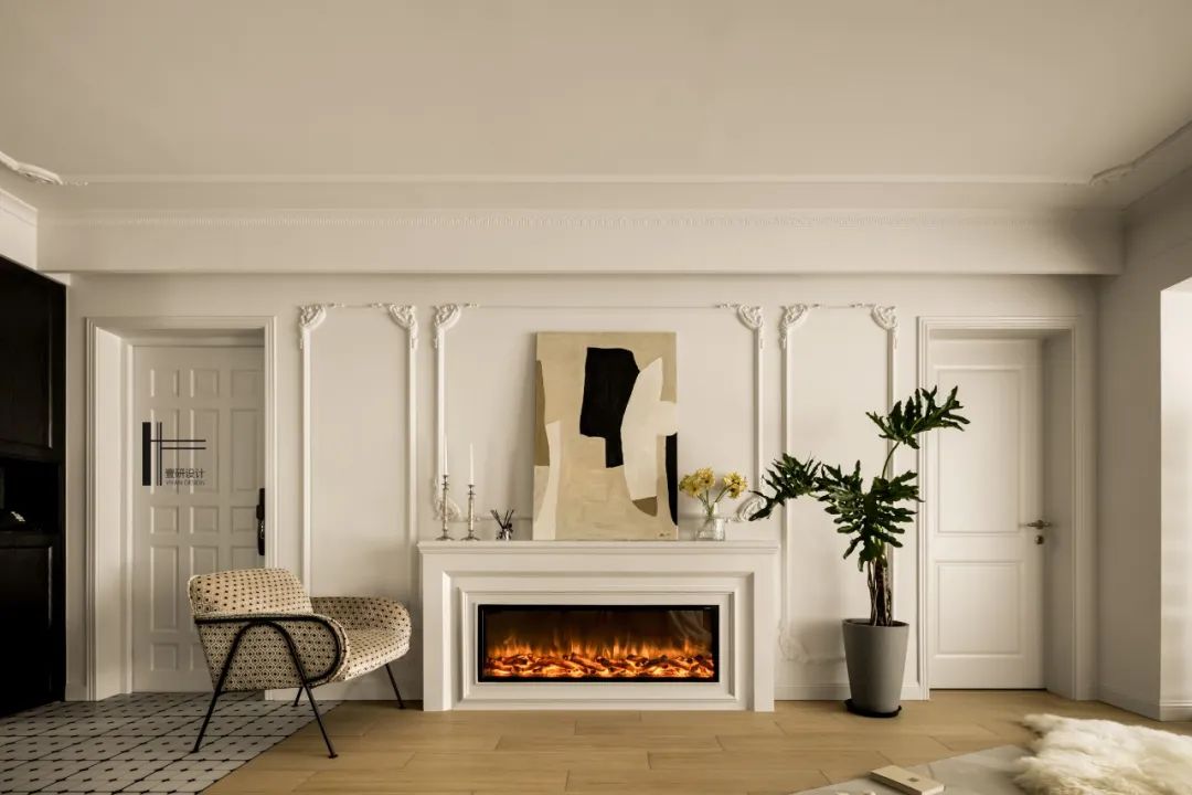 法式浪漫 90m²小户型改造丨中国合肥丨壹研设计-4