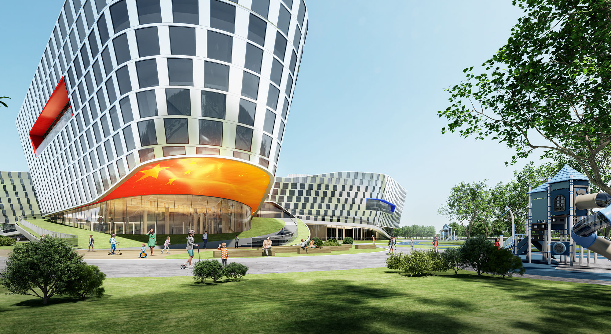 浙江平湖儿童青少年中心丨中国嘉兴丨零壹城市建筑事务所-15