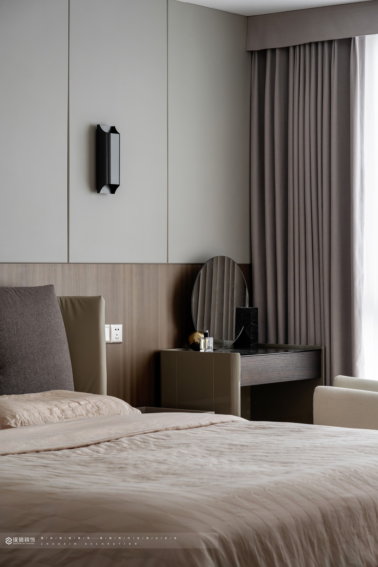 129 平精装房改造现代家丨琢信装饰-14