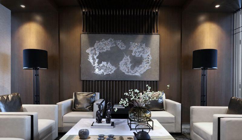 万科虹桥云办公概念展示间-17