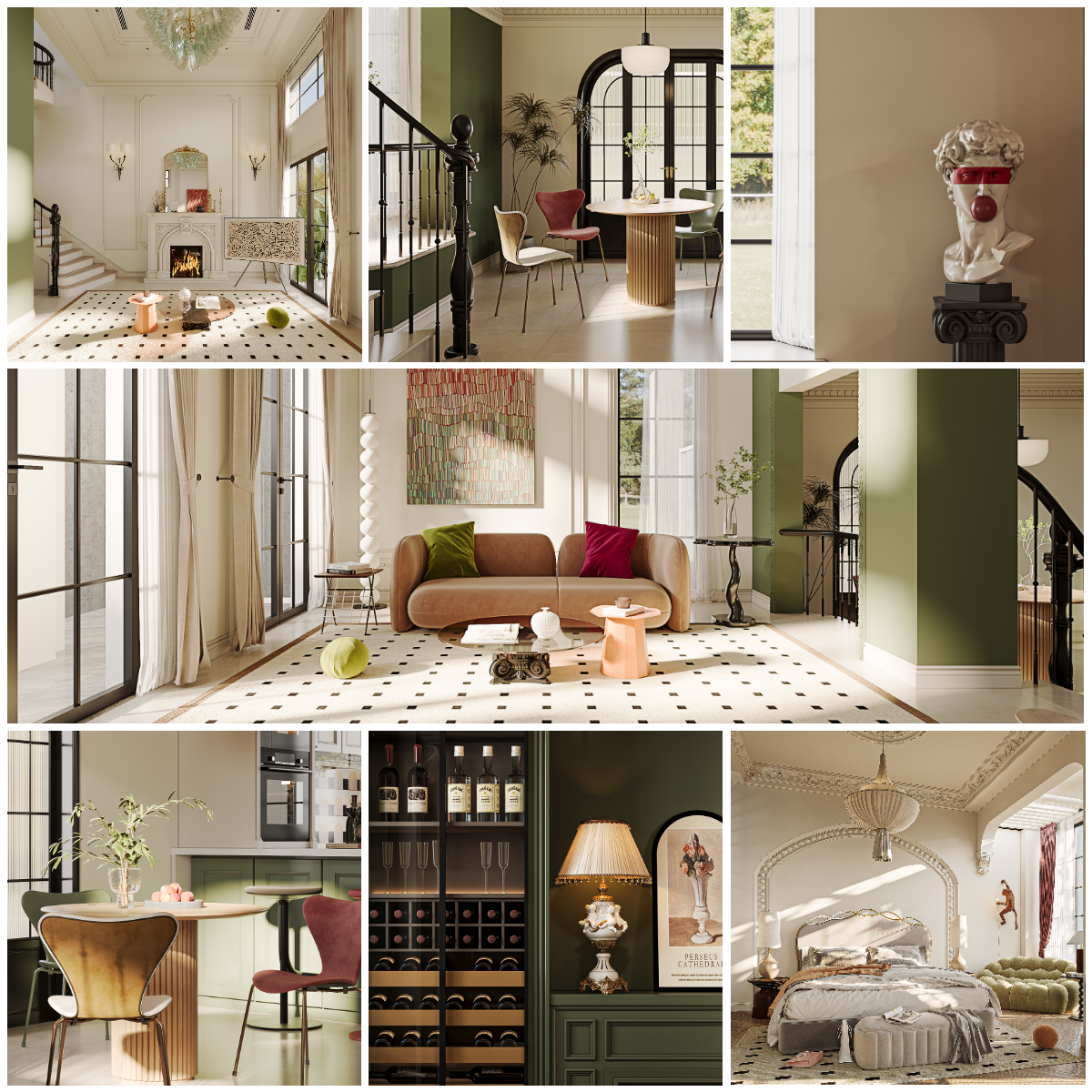 【2023年度渲染作品合集】岁序更替，华章日新-2