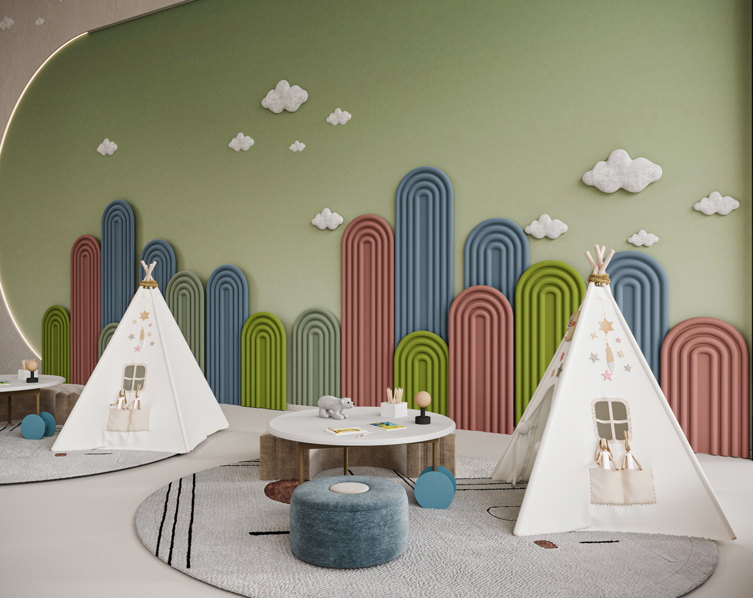 儿童活动区丨阿联酋迪拜丨Rania Al Kahky-11