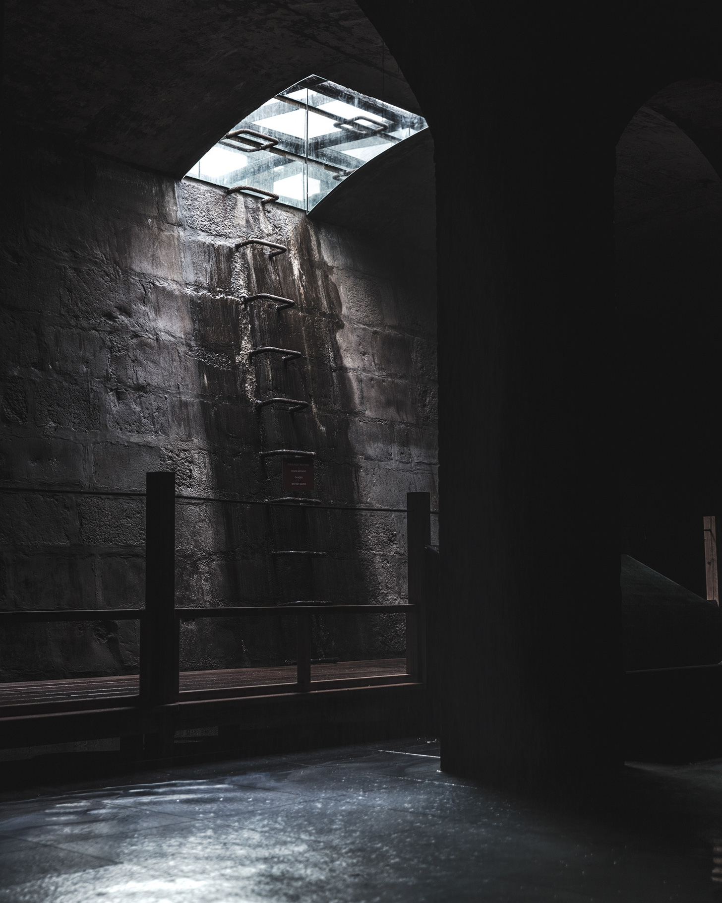 Hiroshi Sambuichis Subterranean Installation at The Cisterns.-18