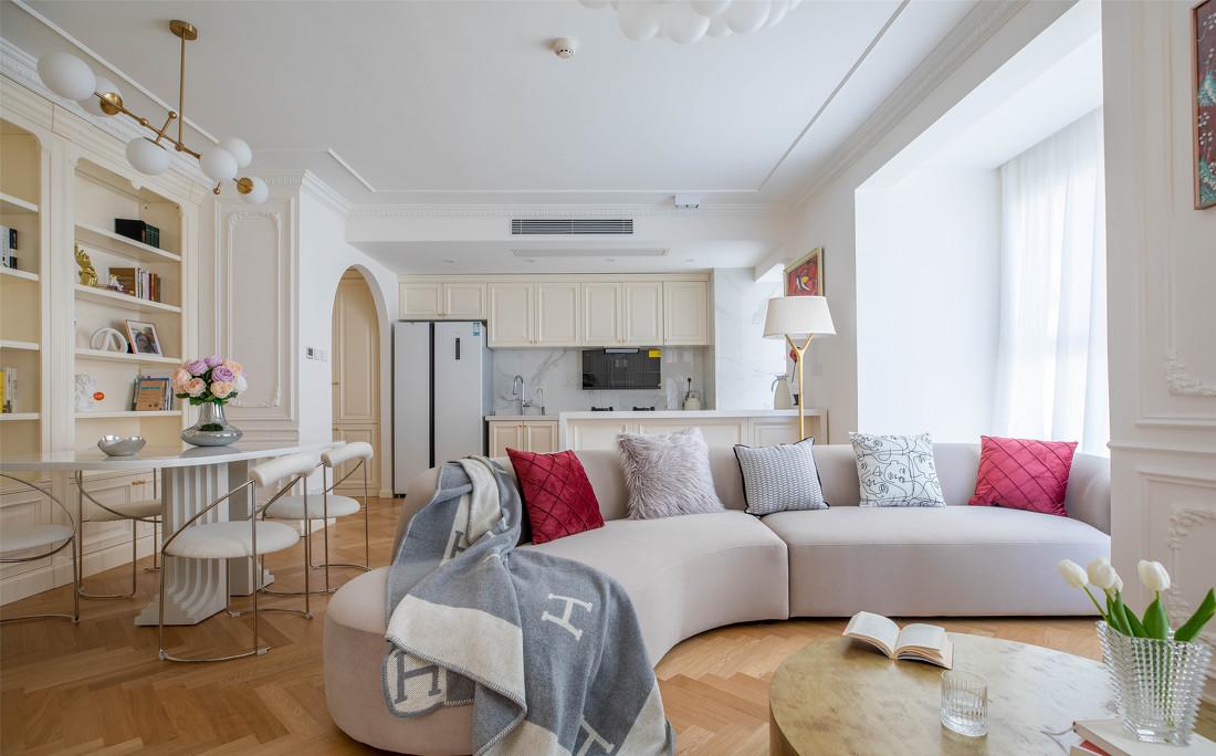 平层两房合一设计丨壹目设计-14