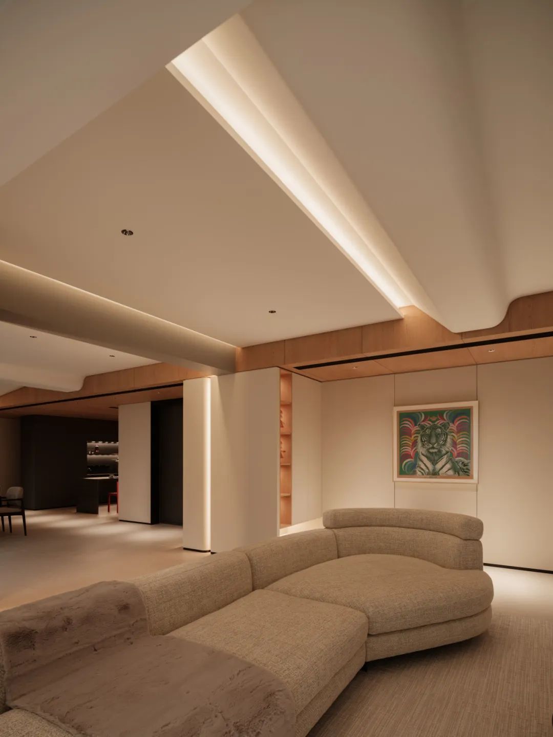 HHD-恒合立创设计作品|300㎡大平层极简私宅：逐光踏影，心之所往-36