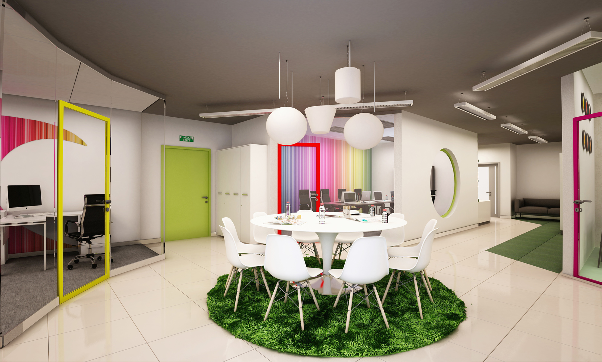 370㎡建筑公司办公室设计丨ARXY（文中称“АРКСИ”,或为同一主体）-16