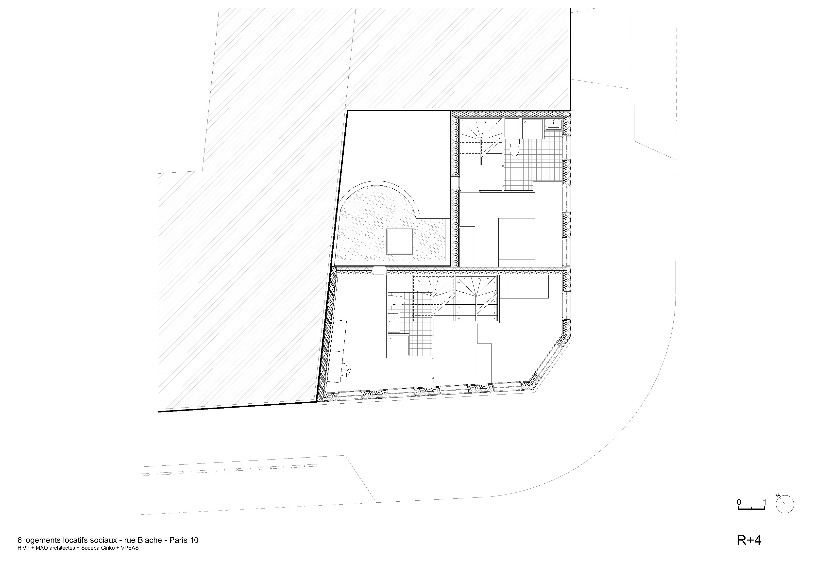 巴黎市中心木质住宅丨法国巴黎丨移动建筑事务所-51