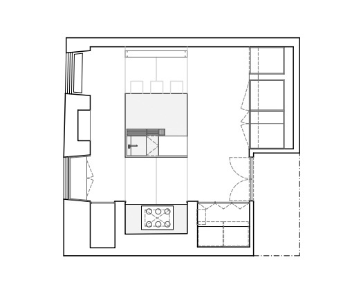 19 世纪建筑里的现代厨房改造-2